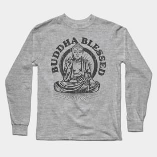 Buddha Blessed Long Sleeve T-Shirt